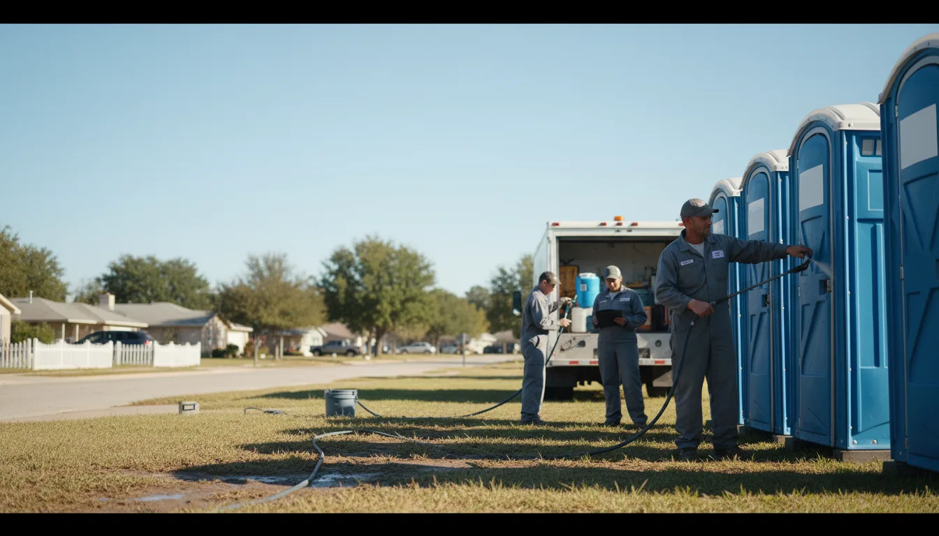Long-Term Portable Toilet Rental in Kaplan, LA near me